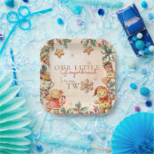 Little Gingerbread Christmas 2nd Birthday Papieren Bordje (Feest)