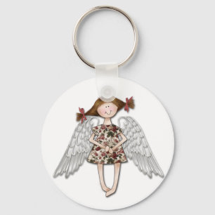 Little Girl Angel Sleutelhanger