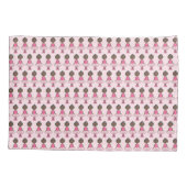 Little Girl Ballet Dancer Ballerina Pink Rose Tutu Kussensloop (Achterkant)