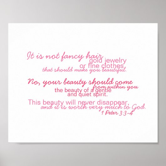 Little Girl Beauty-scripts Poster (Voorkant)
