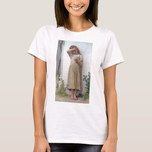Little Girl, Bouguereau T-shirt (Voorkant)