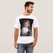 Little Girl, Bouguereau T-shirt (Voorkant volledig)