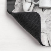 Little Girl Drink koffie Muismat (Hoek)