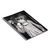 Little Girl Drink koffie Notitieboek (Rechterzijde)