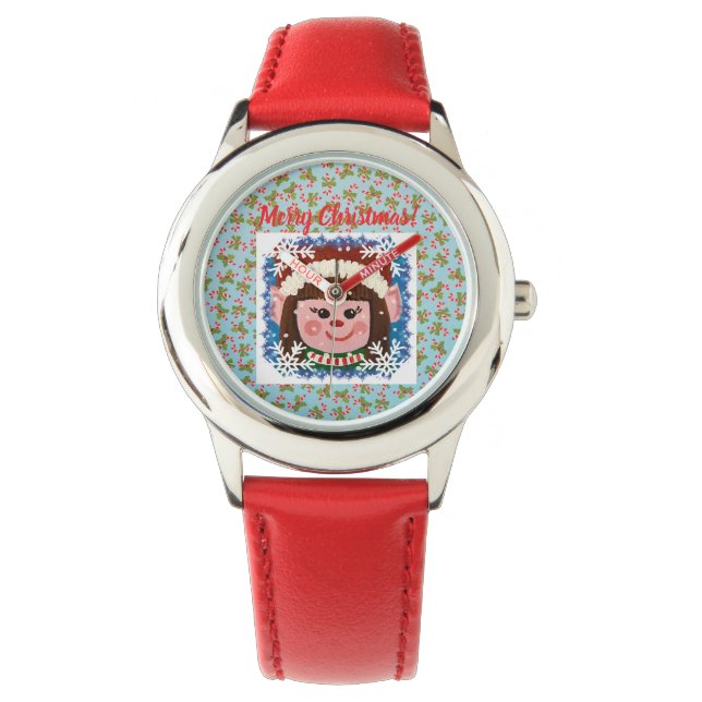 Little Girl Elf Horloge (Voorkant)