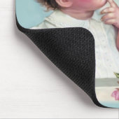 Little Girl en Blue Bird Muismat (Hoek)