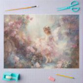 Little Girl Fairy Tissuepapier (Craft)
