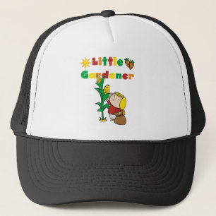 Little Girl Gardener Trucker Pet
