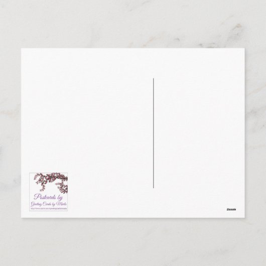 Little Girl Happy Valentine's Day Briefkaarten (Achterkant)