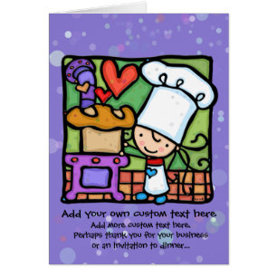 Little Girl houdt van brood bakken