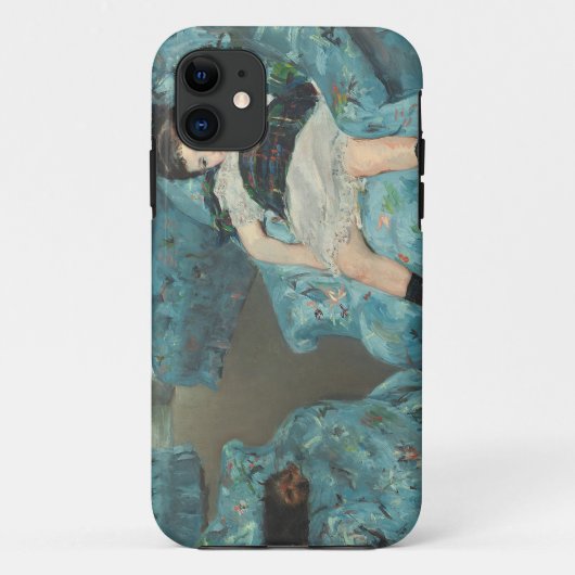 Little Girl in a Blue Armstoel, 1878 (oi) Case-Mate iPhone Case (Achterkant)