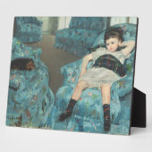 Little Girl in a Blue Armstoel, 1878 (oi) Fotoplaat (Zijkant)