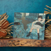 Little Girl in a Blue Armstoel, 1878 (oi) Fotoplaat (Zijkant)