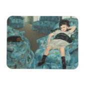 Little Girl in a Blue Armstoel, 1878 (oi) Magneet (Horizontaal)