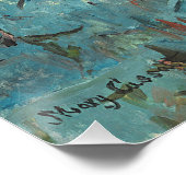 Little Girl in a Blue Armstoel, 1878 (oi) Poster (Hoek)