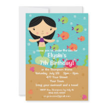  'Little Girl Mermaid Birthday'