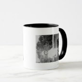 Little Girl met Speelgoed Wagon Foto Mok (Voorkant rechts)