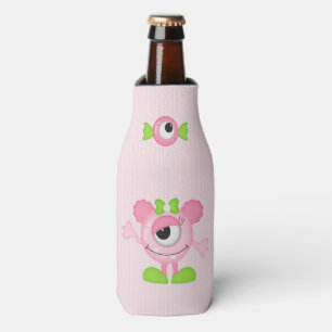 Little Girl Monster thema Feest aangepaste gunst a Flesjeskoeler
