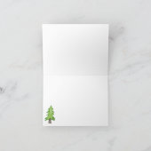 Little Girl One Happy Camper eerste verjaardagsfee Bedankkaart (Binnen)