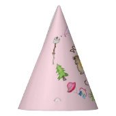 Little Girl One Happy Camper eerste verjaardagsfee Feesthoedjes (Links)