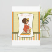 Little Girl Praying Kaart (Staand voorkant)