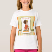Little Girl Praying T-shirt (Voorkant)
