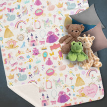 Little Girl  Princess Fairy Tale Pattern