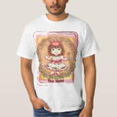 Little Girl Princess T-shirt op maat (Voorkant)