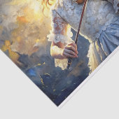 Little Girl Violist Decoupage Tissuepapier (Detail)