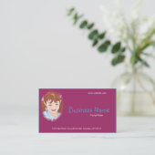 Little Girl Visitekaartje (Staand voorkant)