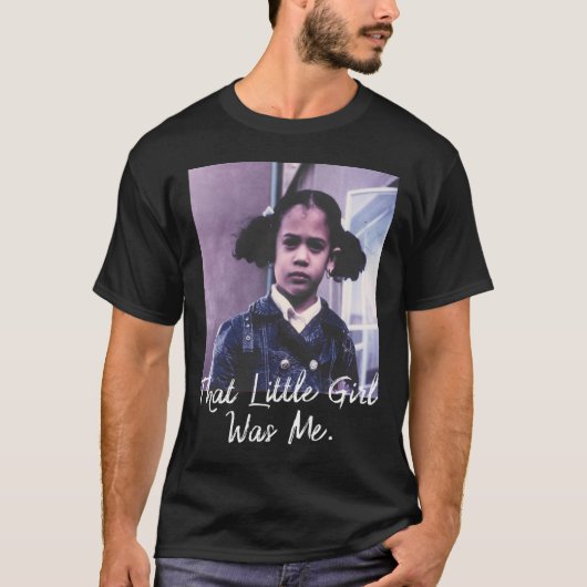 Little Girl Was Me T Shirt Kamala Harris 2020 (Voorkant)