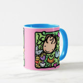 Little Girlie houdt van haar katten Mok (Voorkant rechts)