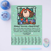 Little Girlie promoot huisbedrijf GRN Flyer (Enkel)