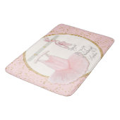 Little Girls Ballet Slipper Ballerina Tutu Dance Badmat (Gekanteld)