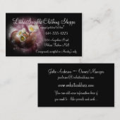 Little Girls Hand w/ Daisies Child Visitekaartjes (Voorkant / Achterkant)