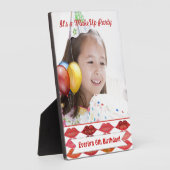 Little Girls Make-up verjaardagsfeestje Fotoplaat (Zijkant)