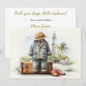 Little Globetrotter - 1e verjaardag avontuur Kaart (Voorkant / Achterkant)