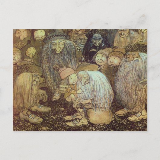 Little Gnome Boy Briefkaart (Voorkant)