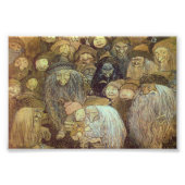 Little Gnome Boy Foto Afdruk (Voorkant)