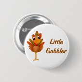 Little Gobbler Ronde Button 5,7 Cm (Voorkant /achterkant)