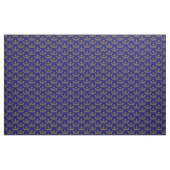 Little Gold Crown, Blue-Fabric Stof (Yard (91,4 cm))