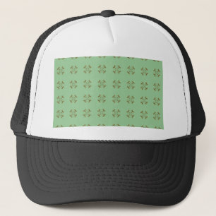 Little Gold Flowers op Mint Trucker Pet