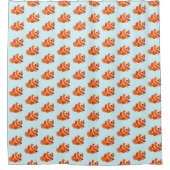 Little Goldfishes Shower Curtain - Uw kleuren Douchegordijn (Voorkant)