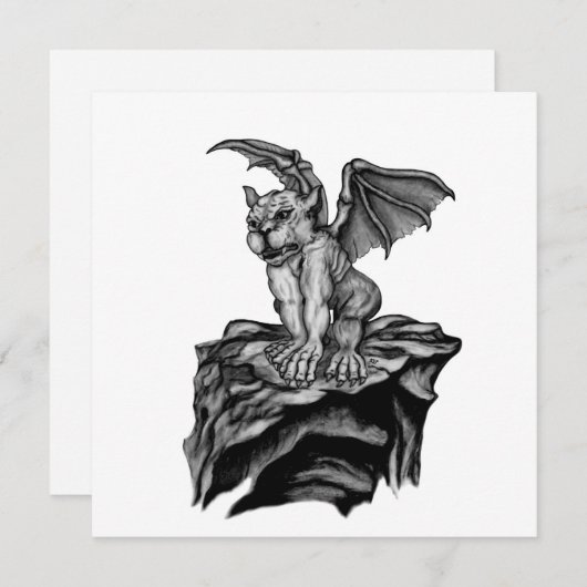 Little Golem Gargoyle (Voorkant / Achterkant)