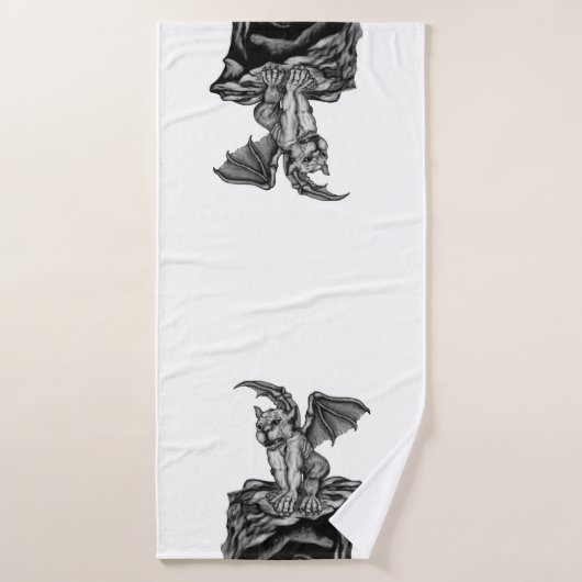 Little Golem Gargoyle Badhanddoek (Badhanddoek)