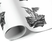 Little Golem Gargoyle Cadeaupapier (Rol Hoek)