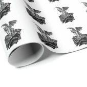 Little Golem Gargoyle Cadeaupapier (Rol Hoek)