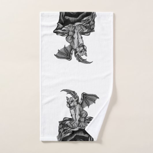 Little Golem Gargoyle Handdoek (Handdoek)