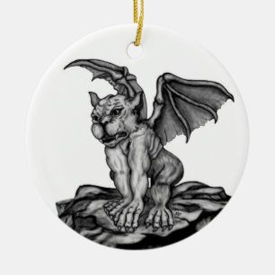 Little Golem Gargoyle Keramisch Ornament