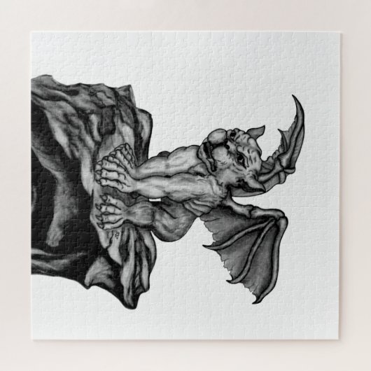 Little Golem Gargoyle Legpuzzel (Horizontaal)